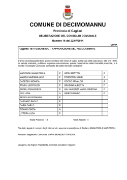 COMUNE DI DECIMOMANNU