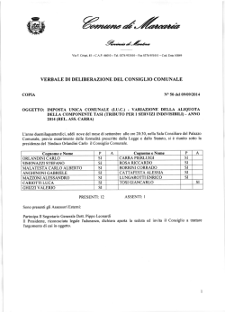 Delibera n. 50 - Comune di Marcaria