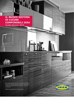 IL NUOVO SISTEMA DI CUCINE COMPONIBILI IKEA