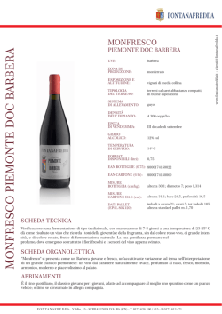 MONFRESCO PIEMONTE DOC BARBERA-GDO