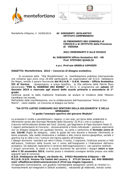2015 Concorso disegno