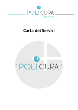 Carta dei Servizi