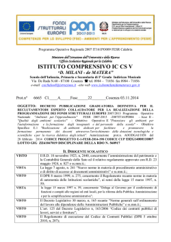 pubblicazione graduatorie definitive collaudatori pon fesr e1