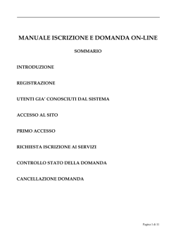 informativa tutori procedura iscrizioni online CORNATE