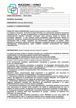 Allego i criteri di valutazione sia per le prove orali che scritte.
