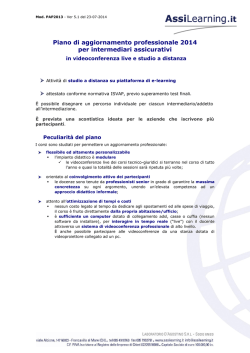 Progetto di formazione