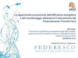 Presentazione Federesco