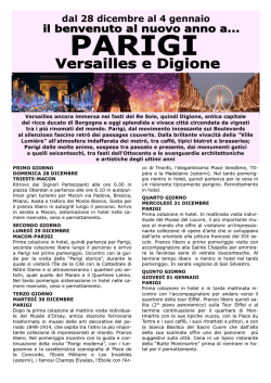 F Parigi 28 dec - 04 jan - La Via degli Artisti Viaggi