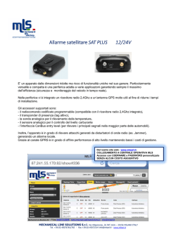 SAT PLUS scheda prodotto - Mechanical Line Solutions