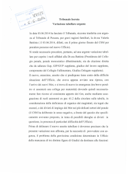 Scarica il documento - Ordine degli Avvocati di ISERNIA