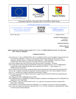 Graduatoria aggiudicazione DEFINITIVA