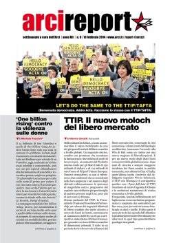 Arcireport numero 6_13 febbraio 2014