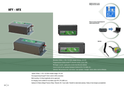 HFY - HFX - ATIB Elettronica