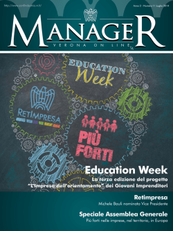 Education Week - Confindustria Verona