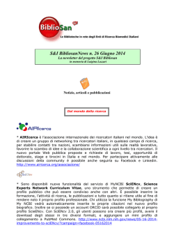 n. 26 Giugno 2014
