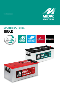 STARTER BATTERIES