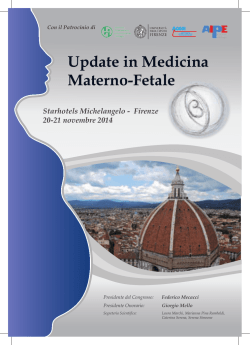 Update in Medicina Materno