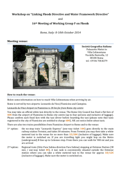 How to reach the workshop (pdf 842 kb)