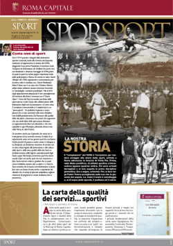 SPQR SPORT - anno IV numero 7