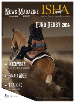 ISHA-MAGAZINE_numero-2 - ISHA - Italian Stock Horse Association