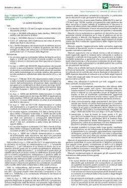 Bollettino Ufficiale Serie Ordinaria n. 41 - Venerd&igrave;