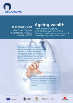 Ageing wealth - Progetto Mattone Internazionale