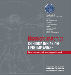 LOCANDINA DISSEZIONE - Univ. Innsbruck 2014