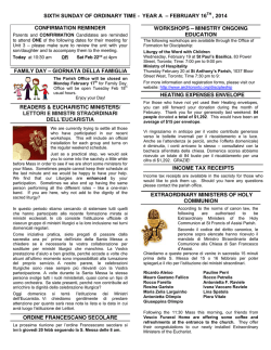 16/02/2014 - St. Francis of Assisi Church