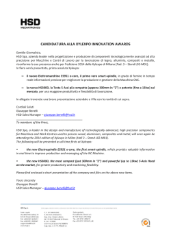 HSD SPA - Pesaro (Italia)