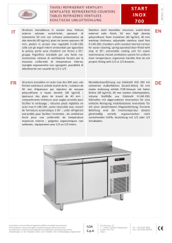 START INOX 700 - Pronta Consegna