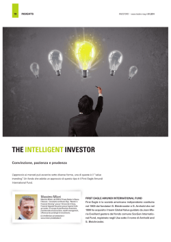 THE INTELLIGENT INVESTOR