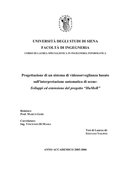 Volpini Stefano - Università degli Studi di Siena