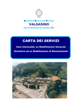 Carta dei servizi 2014 C.I. (aggiornam.01- luglio) - ASP