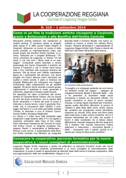 N. 310 - Legacoop Reggio Emilia