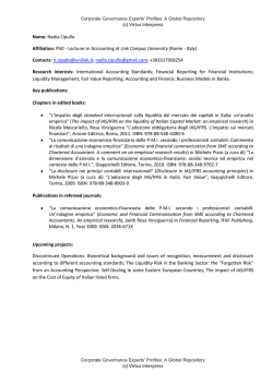 (c) Virtus Interpress (c) Virtus Interpress Name: Nadia Cipullo Affiliation