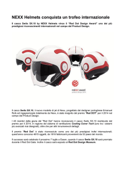 NEXX Helmets conquista un trofeo internazionale