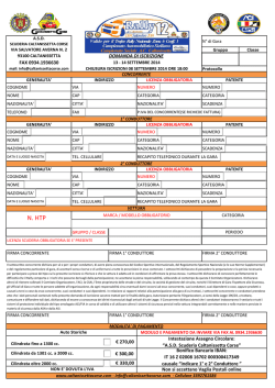 N. HTP - Caltanissetta Corse