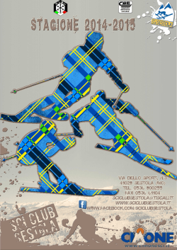 Programma - Sci Club Sestola