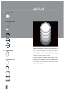 Jack Led - Goccia illuminazione S.r.l.