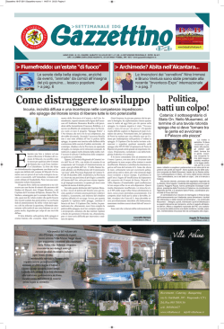 Gazzettino 16-07-2011