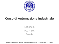 Lezione 6: PLC - SFC Esercizi - mOve
