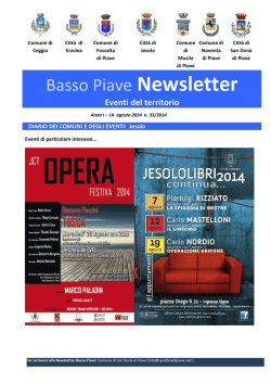 Numero 57 - 14 agosto 2014