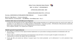 Prog 4AMME SISTEMI 2014-15 - Istituto Cigna - Baruffi
