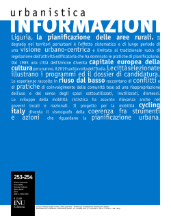 urbanistica - Roberto Gallia