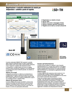 Acquisizione dAti viA ethernet