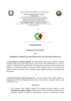 POLO DIDATTICO TECNOLOGICO-DIGITALE