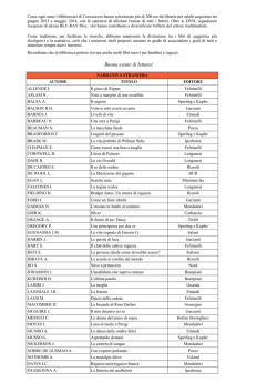 Buona estate di lettura!