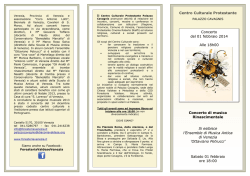 20140201 Programma di Sala Concerto Musica Rinascimentale.…