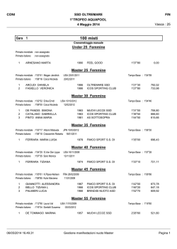 Calimera - ASD Sottosopra