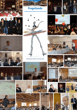 Progettando - PMI Northern Italy Chapter
